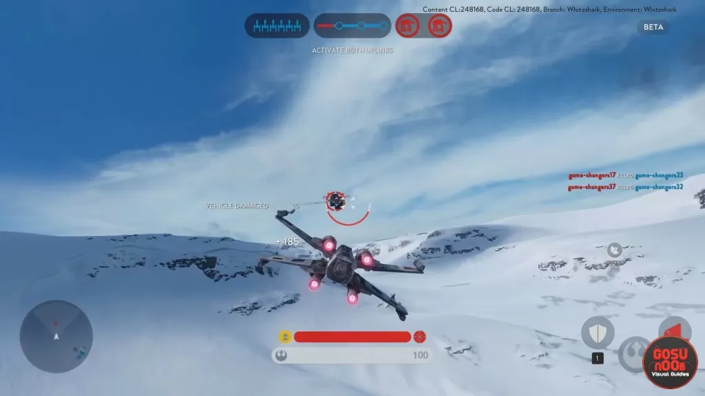 battlefront x-wing power-up