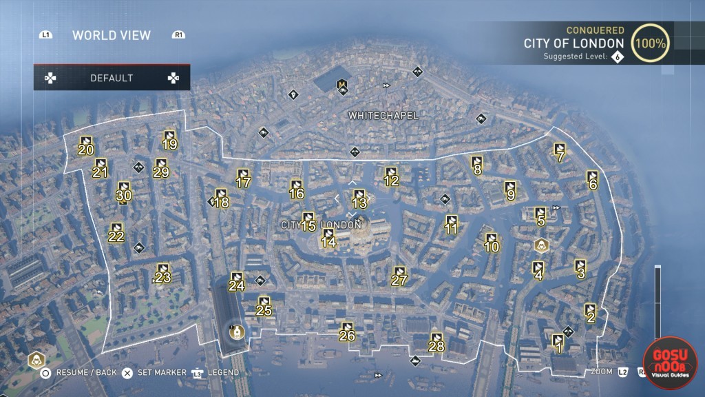 city of london helix glitches locations map