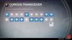 destiny taken king curious transceiver code 3