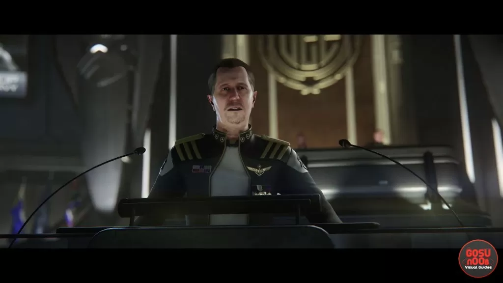 star citizen admiral bishop senate speech