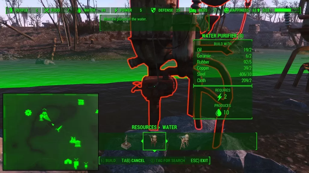 Fallout 4 water purifier sanctuary