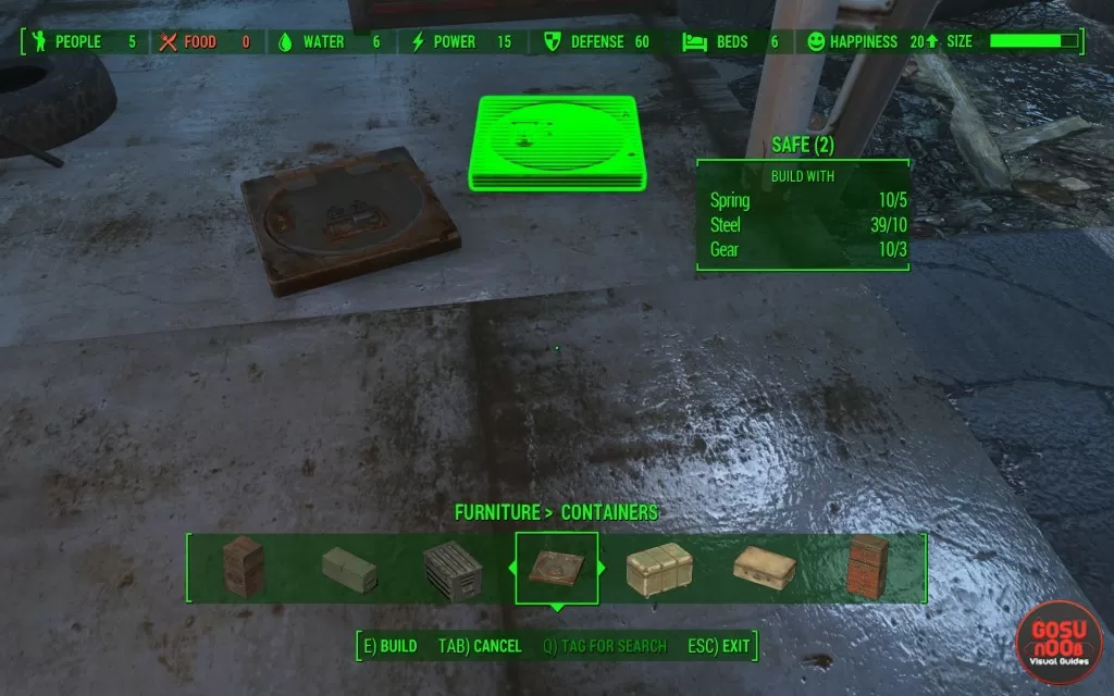 Fallout4 build safe container