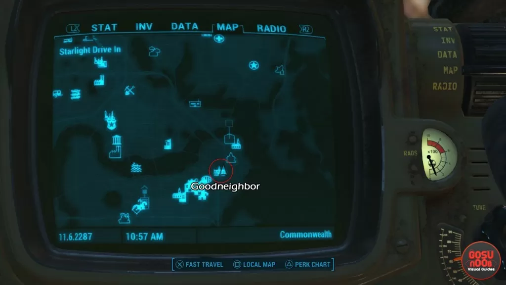 Goodneighbor map location