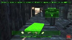 fallout 4 crafting bed