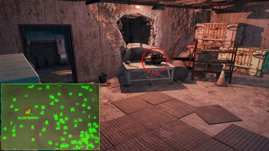 fallout 4 junk jet location