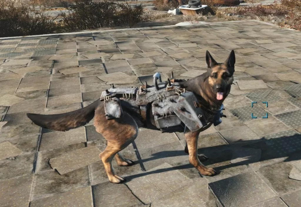 heavy dog armor dogmeat