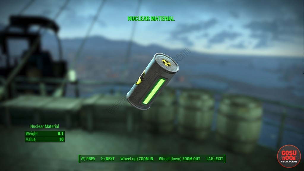 where to find nuclear material fallout 4
