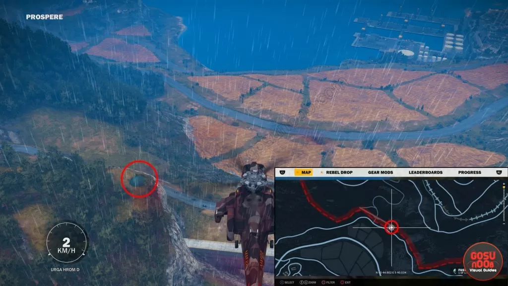 just cause 3 ancient tomb map locations prospere