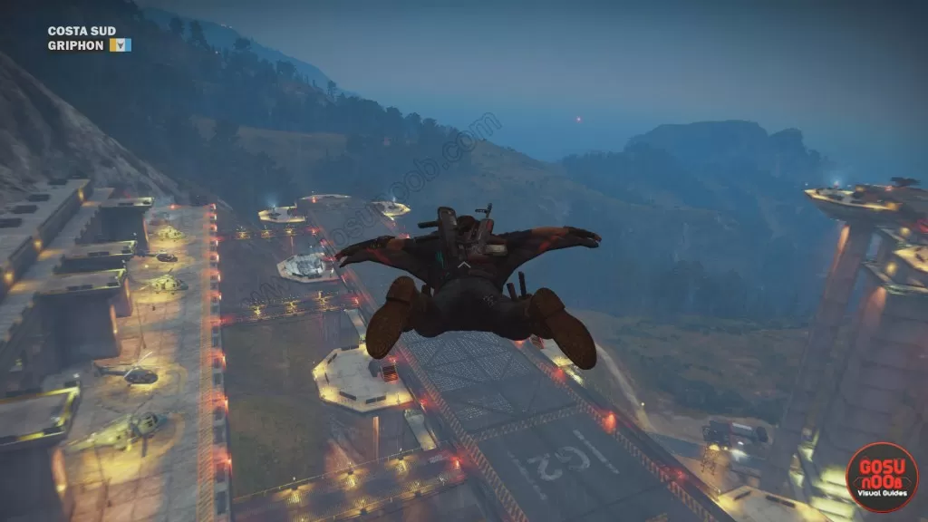 just cause 3 wingsuit tips