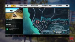 where to find f1 car jc3