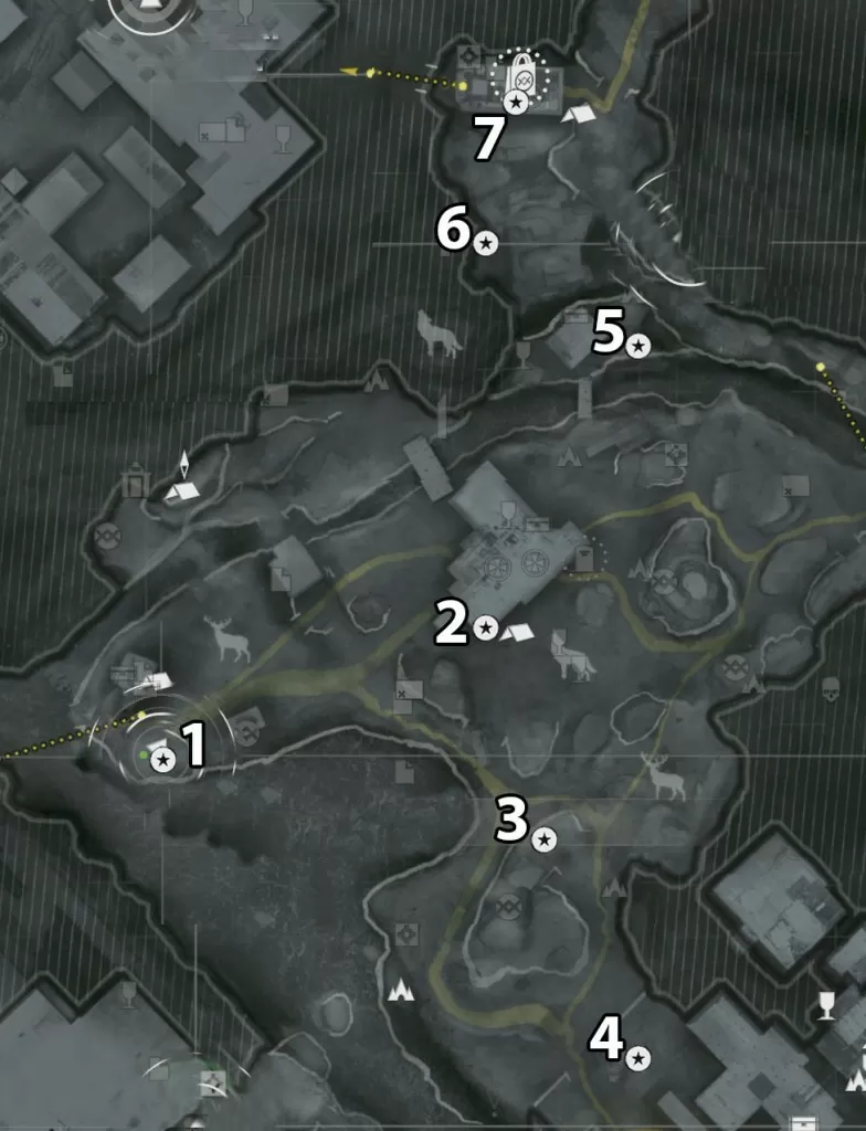 Tomb Raider Capture the Flag Challenge Soviet Installation Map