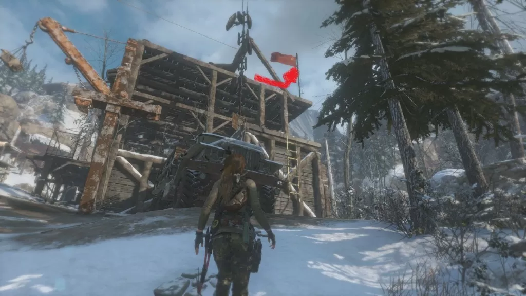 Tomb Raider Capture the Flag Challenge Soviet Installation