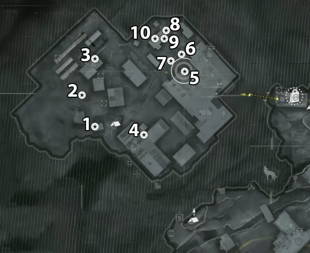 Tomb Raider Soviet Installation Challenge Data Corruption Map