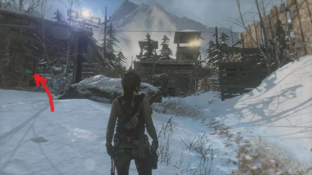 Tomb Raider Soviet Installation Challenge Data Corruption Map