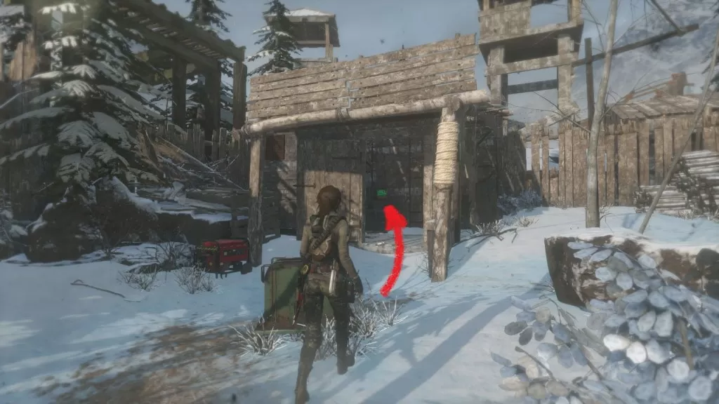 Tomb Raider Soviet Installation Challenge Data Corruption Map