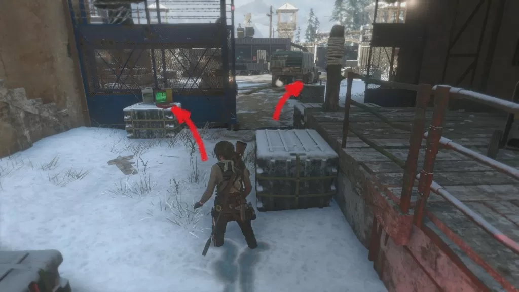 Tomb Raider Soviet Installation Challenge Data Corruption Map