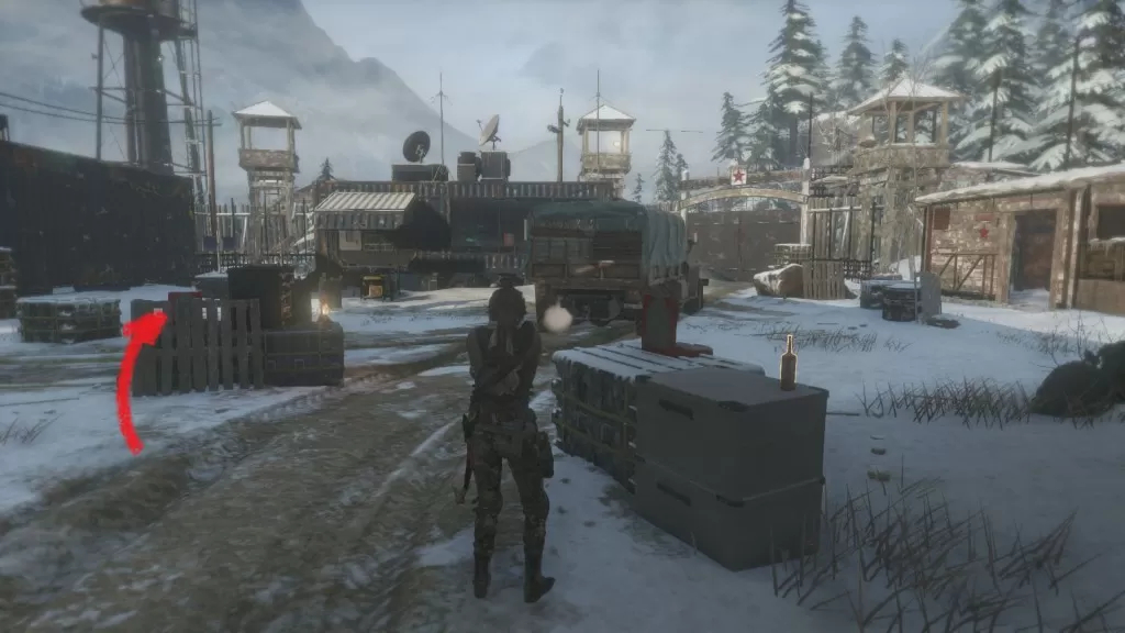 Tomb Raider Soviet Installation Challenge Data Corruption Map