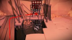 desert ruins elevator room path to puzzle 3 solution the witness