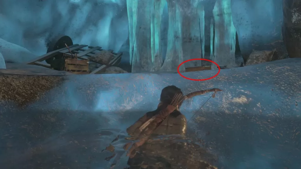 relic locations map ice ship tomb