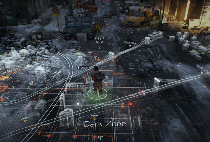 the division map details