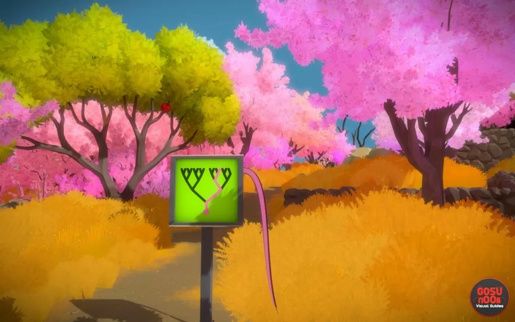 the witness pink tree puzzle