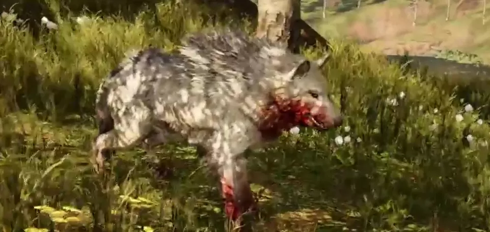 Far Cry Primal Animals Snowblood Wolf