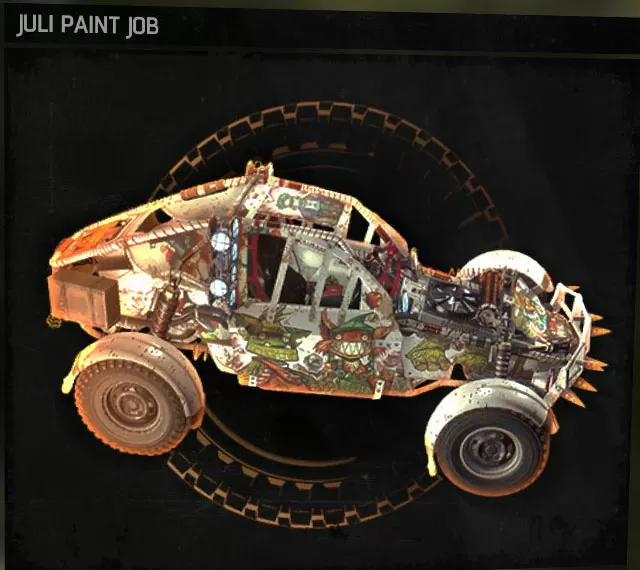 juli paint job buggy customization