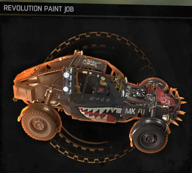 revolution buggy paint job