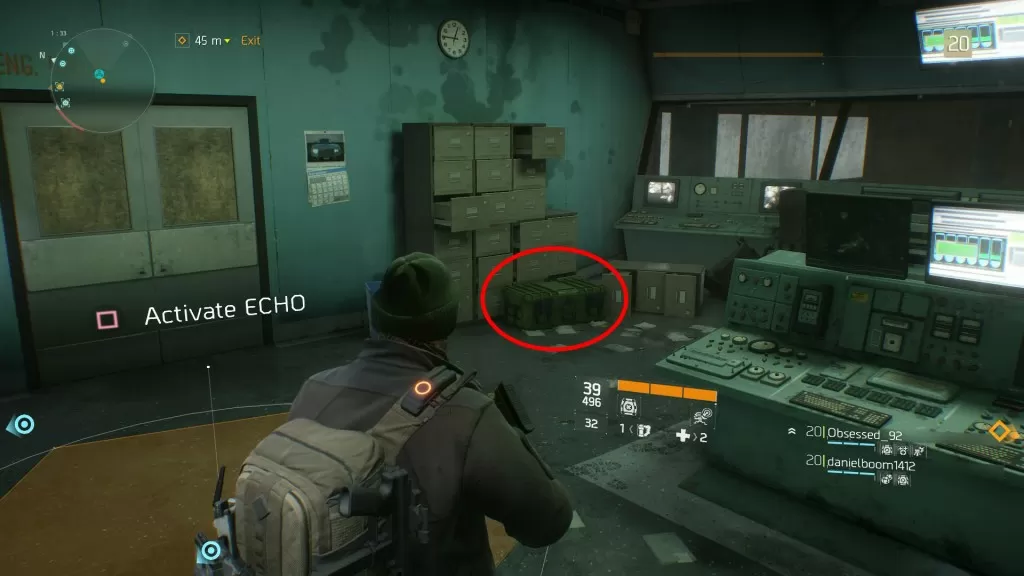 Hidden Chest Power Plant ECHO