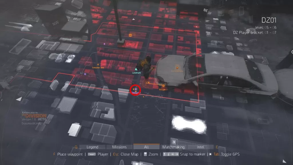 Map Location Vendor The Division