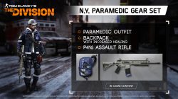 Paramedic Outfit Custom The Division Assault Rifle