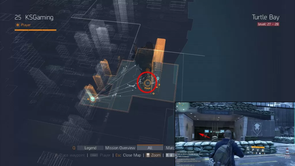 United Nations Building Hidden Chest Location