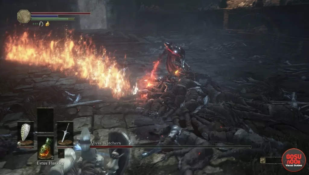 abyss watchers flaming attack dks3