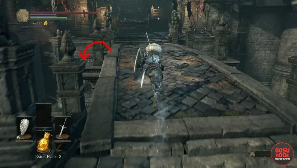 bone shard lothric castle entrance