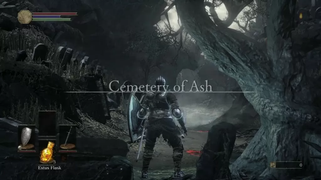 dark souls 3 cemetery of ash walkthrough