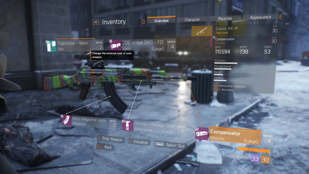 division weapon skins
