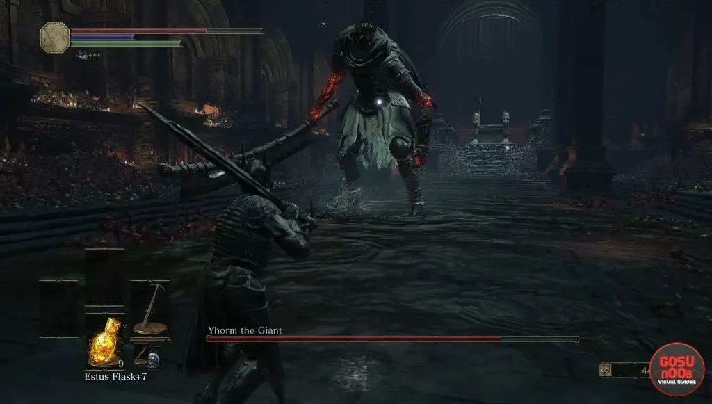 dks3 siegward yhorm fight