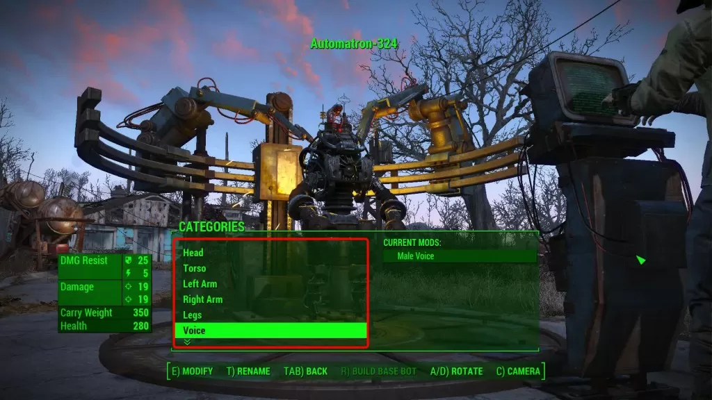 fallout 4 robot building