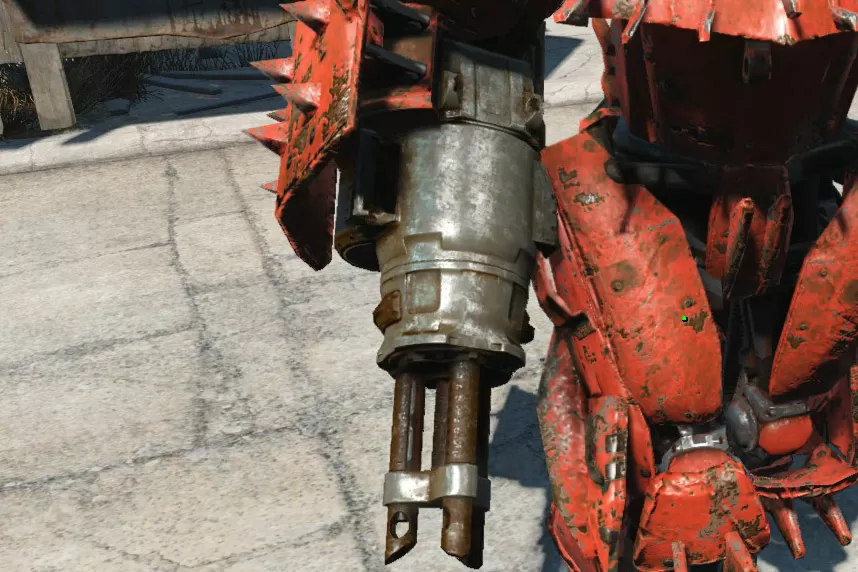 minigun fallout 4 bot customization