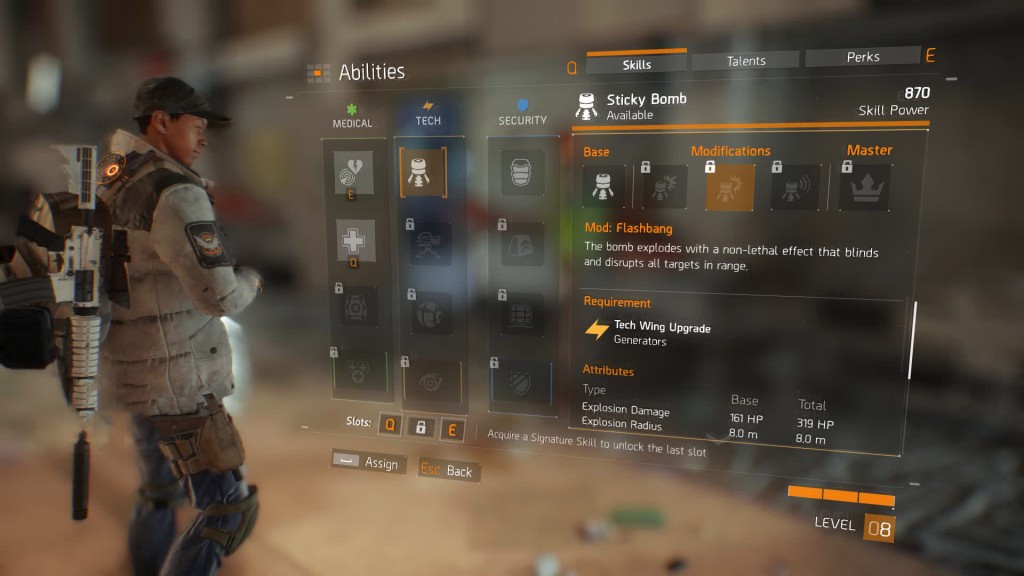 skills in the division