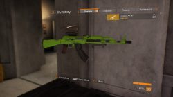 solid electric green weapon skin