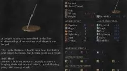 uchigatana weapon stats dark souls 3