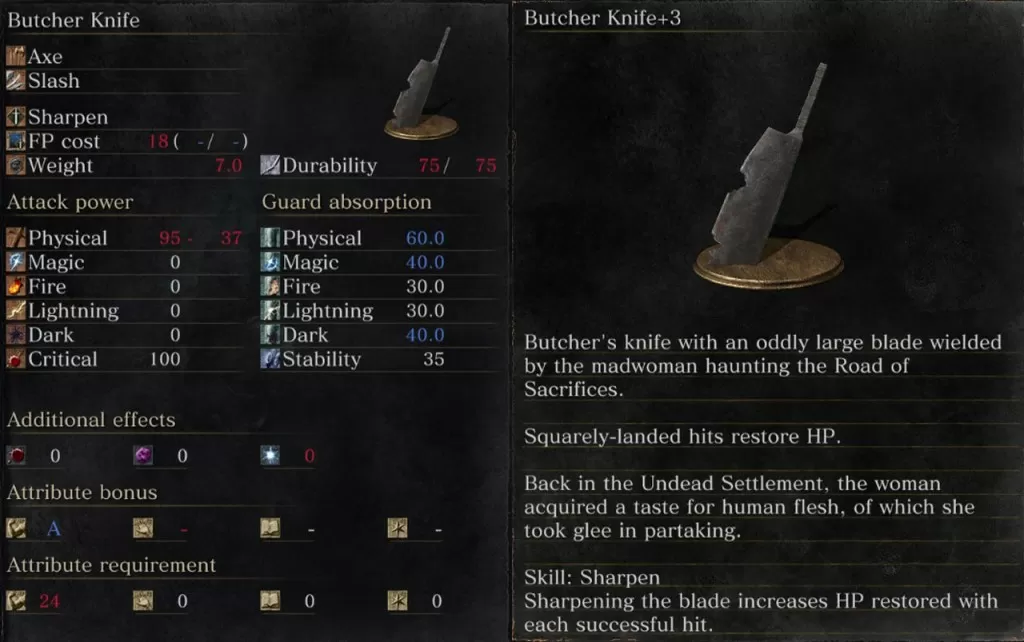 Butcher Knife Dark Souls 3