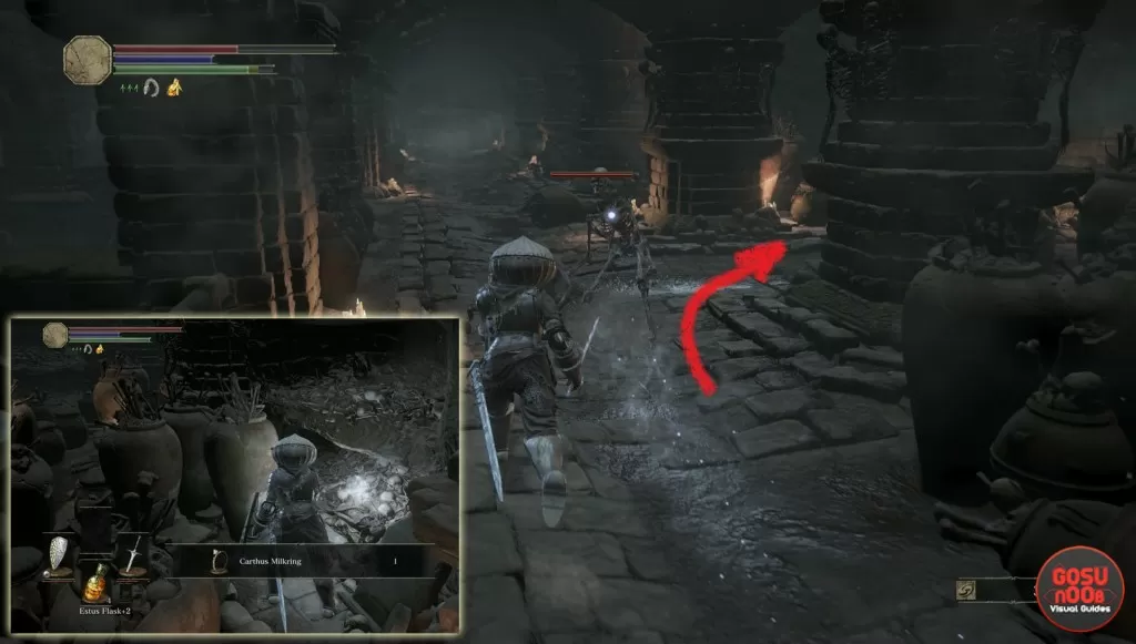 Carthus Milkring Location Dark Souls 3