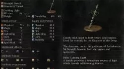 Cleric's Candlestick Dark Souls 3