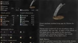 Dark Souls 3 Yhorm's Great Machete Weapon