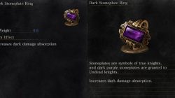 Dark Stoneplate Ring Dark Souls 3