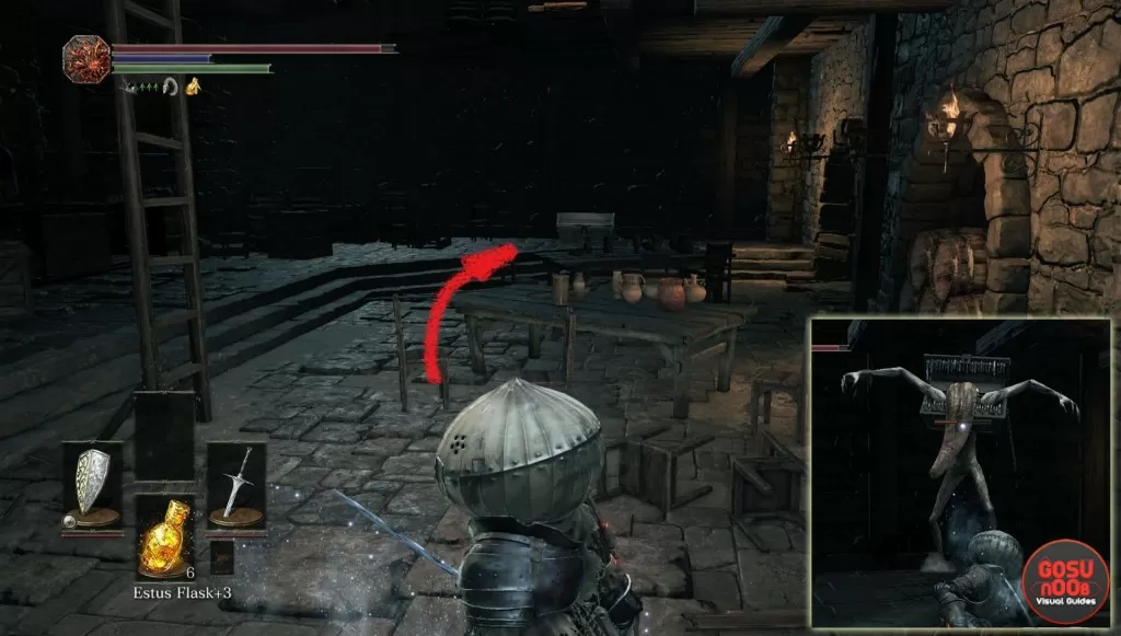 Deep Battle Axe Chest Location Dark Souls 3