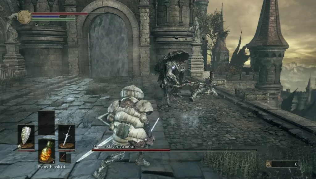 Dragonslayer Armour Weapon Charge Attack Dark Souls 3