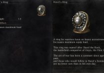 Havel's Ring Dark Souls 3